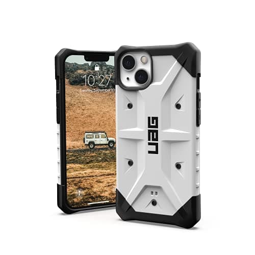 Image of URBAN ARMOR GEAR UAG Designed for iPhone 13 Case White Rugged Lightweight Slim Shockproof Pathfinder Protective Cover, [6.1 inch Screen]