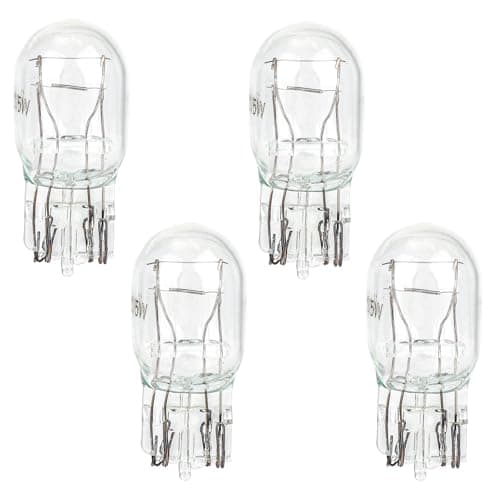 Image of BTFO 4pcs 7443 Bulbs (7443LL, 7444 T20 W21/5W), Break Light Bulb Brake/Tail Light Turn Signal & DRL Bulbs Long Life Direct Replacement Lighting Accessory for Some Cars Vehicle Motorcycles