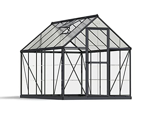 Image of Canopia by Palram Clear as Glass Greenhouse Hybrid 6x10 Grey