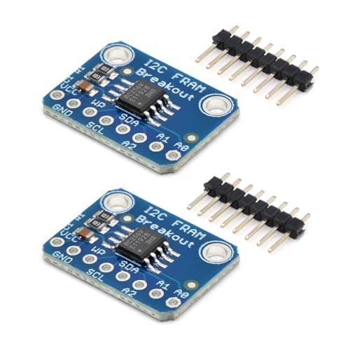 Image of Hailege 2pcs MB85RC256V Memory IC I2C 32KB Development Tools FRAM Breakout Board Non-Volatile FRAM Breakout Board for IoT Sensor Devices