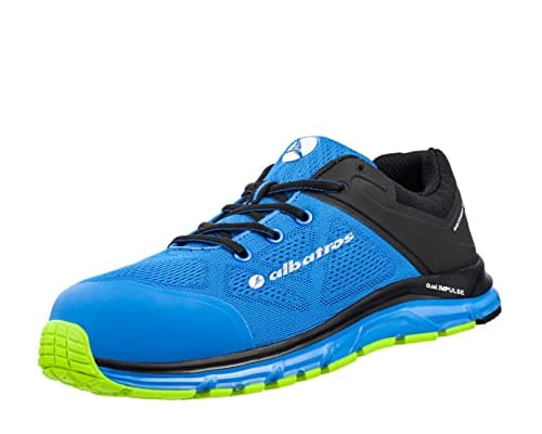 Image of Albatros 646610-351-42 Shoes "Lift Blue Impulse", Size: 7.5, blue/black - EN safety certified