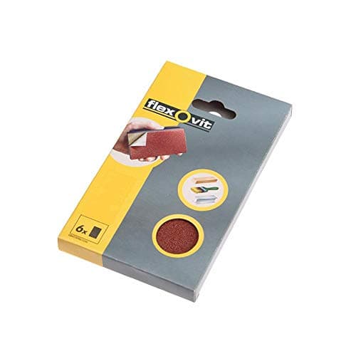 Image of Hook & Loop Sanding Block Refill Kit Coarse 50g (6)