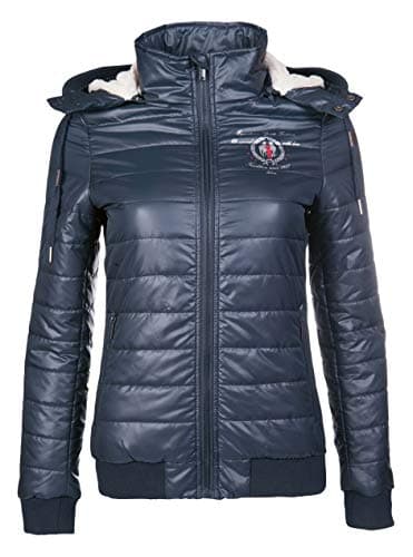 Image of HKM Unisex_Adult Jacke-Ashley Jacket, 6900 Dark Blue, 16 Years