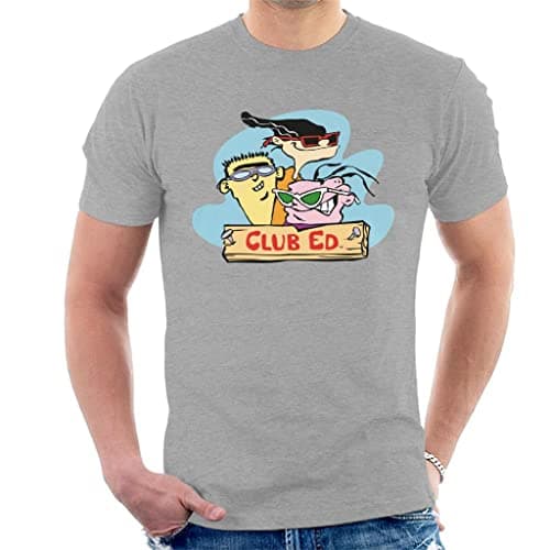 Image of All+Every Ed, EDD n Eddy Club Ed Men's T-Shirt Heather Grey