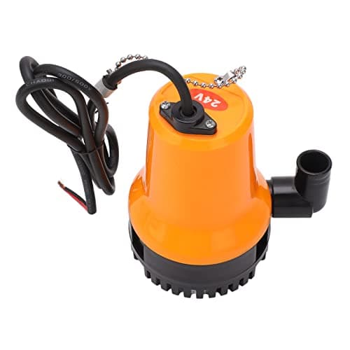 Image of YWBL-WH 50W DC Water Pump 25mm 4600rpm Submersible Electric Pump with 100cm Power Cord for Garden Irrigation Farmland Pumping (DC24V)