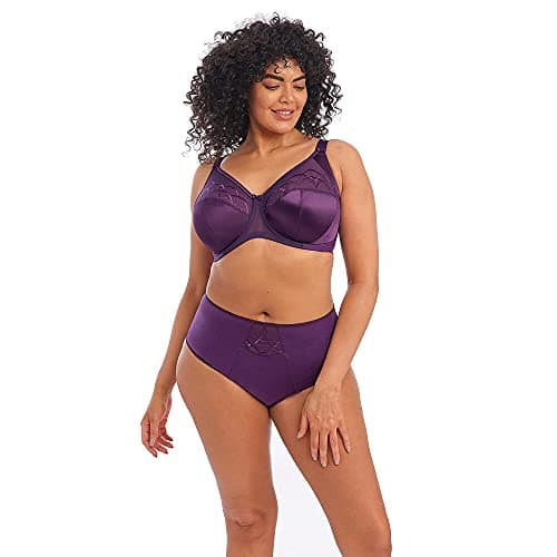 Image of Elomi Women's Plus Size Cate Full Coverage Brief, Plum, XXL Plus