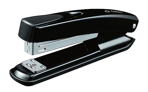 Image of Q-Connect Full Strip Metal Stapler 20 Sheet Black KF01231