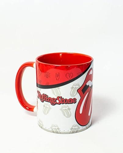 Image of Ceramic Mug - Music Groups - Rock (Mug - Rolling Stone - Tongue - Music Group…)