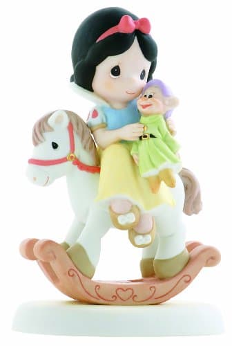 Image of Precious Moments Disney Riding Off To A Fairy Tale Ending Figurine