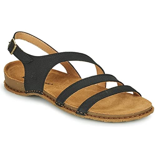 Image of El Naturalista Women's N5811 PANGLAO Sandals, Black, 7 UK