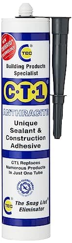 Image of CT1 Anthracite (Dark Grey) TRIBRID® Multi Purpose Sealant & Adhesive - 290ml