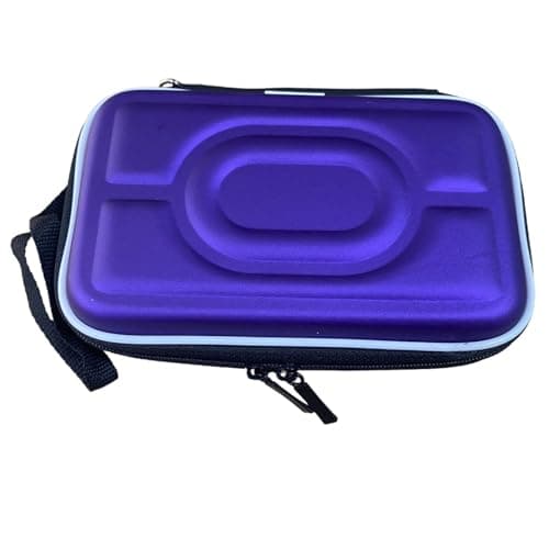 Image of Hzycwgone Case for Nintendo Gameboy Advance Color Pocket GBA/GBC/GBP/DS Lite/NDSL/NDSi,Travel Carry Hard Bag Shell for GBA/GBC/GBP/DS Lite/NDSL/NDSi(Purple)