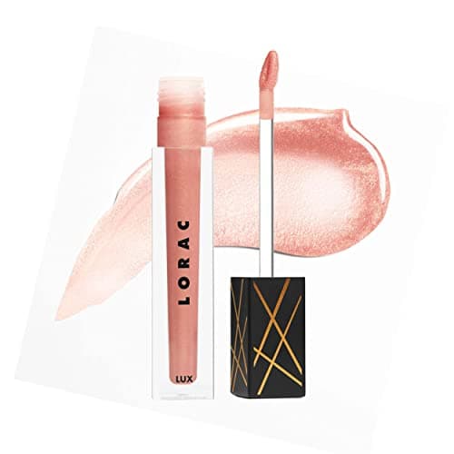 Image of LORAC, LUX DMND Lip Gloss, Hydratating and Plumping Lip Gloss, High Luminous Finish, Lip Gloss for a Professional Make Up, Cruelty Free, Pink Sand Shade