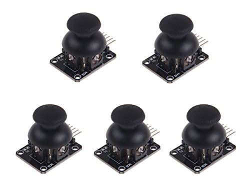 Image of DollaTek 5PCS PS2 Joystick Game Controller XY Dual-axis Joystick Breakout Module for Arduino