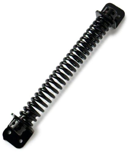 Image of Bulk Hardware ™ BH00057 Bulk Hardware Adjustable Steel Gate Spring, 200mm (8 inch) - Black