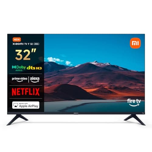 Image of XIAOMI TV F 32, 32 Inch (81 cm), HD, Smart TV, Fire TV, Dolby Audio™, DTS Virtual:X, DTS-HD, Alexa Voice Control, Works with Apple AirPlay