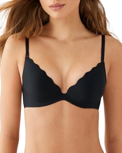 Image of b.tempt'd Women's B.wow'd Push-up Bra, Night/Animal Accent, 34C