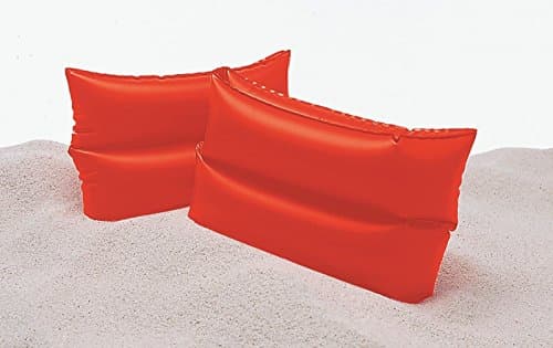 Image of Intex Large Swimming Arm Bands Orange Ages 6-12 Years 10" X 6.5"