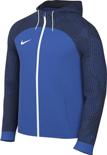 Image of NIKE DR2571-463 M NK DF STRK23 HD TRK JKT K Jacket Men's ROYAL BLUE/OBSIDIAN/ROYAL BLUE/WHITE Size S
