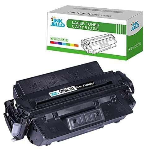 Image of InkJello Toner Cartridge For Printer, Compatibile with HP LaserJet 2100 2100m 2100tn 2100xi 2200 2200d 2200dn 2200dt 2200dtn 2200n C4096A EP-32 (Black)