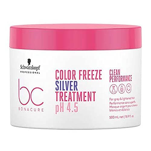 Image of SCHWARZKOPF PROFESSIONAL BC Bonacure Color Freeze Silver Treatment pH 4.5 Clean Performance 500 ml