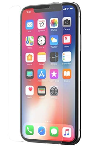 Image of tech21 Impact Shield Screen Protector for Apple iPhone X and XS with Self Heal (T21-5862) Clear