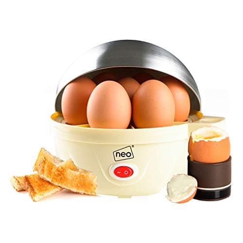 Image of Neo 3 in 1 Durable Electric Egg Cooker, Boiler, Poacher & Omelette Maker (Cream)