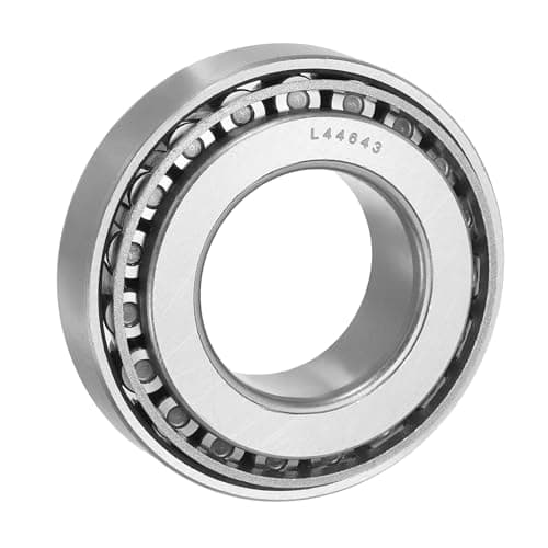 Image of sourcing map L44643/10 Tapered Roller Bearing Cone and Cup Set, 0.98" Bore x 1.97" OD x 0.57" Thick, Chrome Steel Taper Bearing Set, ABEC-3