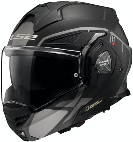Image of LS2 FF901 Advant X Metryk Helmet, black matt/titanium, 2XL (63/64)