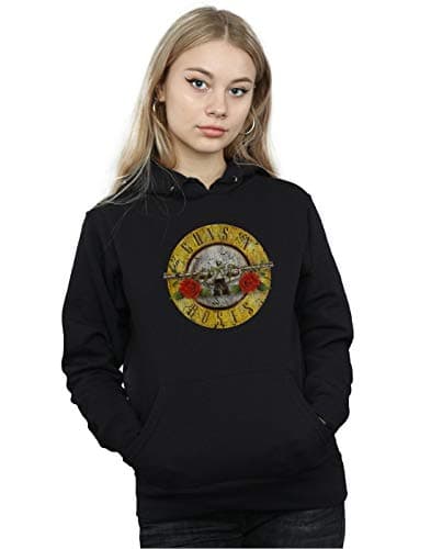 Image of Guns N Roses Women's Bullet Logo Hoodie XX-Large Black