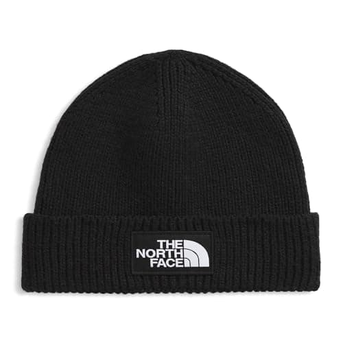 Image of The North Face Unisex Logo Box Cuffed Beanie, TNF Black, One Size
