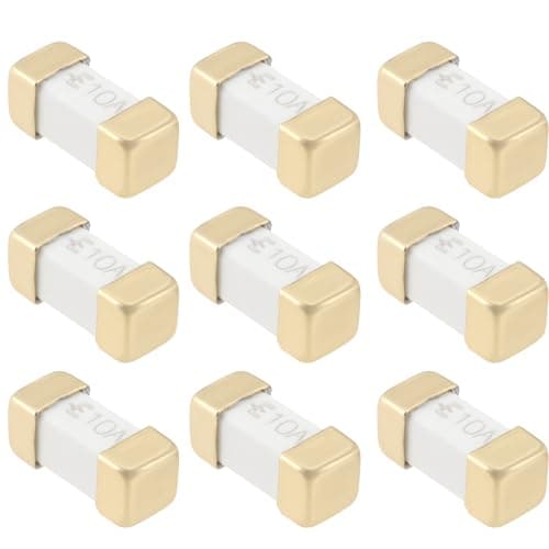 Image of YINETTECH 30x SMT SMD 2410 Fuse 10A/125V for LCD LED TV Power Supply Unit Air Conditioner Ceramic