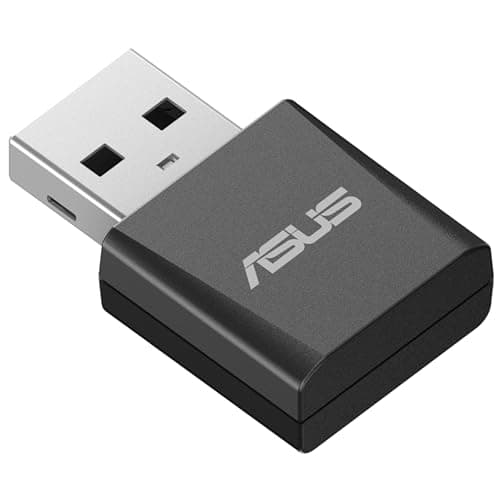Image of ASUS USB-BE92 Nano Tri-Band BE6500 WiFi 7 Nano USB Adapter (6GHz Band, Supports 4096-QAM, Plug and Play, Compatible with Windows 10 & 11)