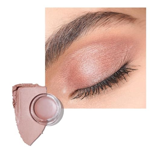 Image of Oulac Matte Eye Shadow Peach Pink | Eyeshadow Primer Fine Texture Up to 12 Hours+ Wear | Waterproof Matte Finish | Daily Eye Makeup | Vegan | 06g (CM05) Nubile