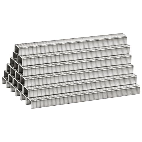 Image of meite T50 Stainless Steel Staples Marine, Type 140/8 mm Heavy Duty Staples for Staple Gun - 1512 Counts, 20 Gauge 10.5 mm Crown T50 Upholstery Staple for Salt Water, Marine Applications