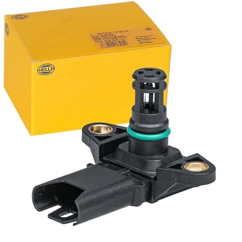 Image of HELLA 6PP 009 403-241 Sensor, intake manifold pressure - 4-pin connector - Bolted - with gasket/seal