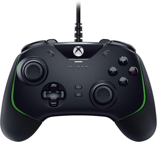 Image of Razer Wolverine V2 - Wired Gaming Controller for Xbox Series X|S/One & PC (2 Freely Assignable Multifunction Buttons, Action Buttons and D-Pad, Hair Trigger Mode, 3.5 mm Analogue Audio Port) Black