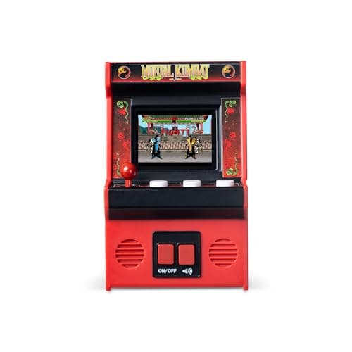 Image of Basic Fun Arcade Classics Mini Mortal Kombat – Retro Handheld Game with Joystick, Full-Colour Screen & Classic Sound Effects – Batteries Included