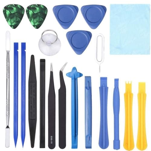 Image of kuou 21 in 1 Prying Tool Kit, Opening Pry Tool Repair Plastic Spudger Tool Set Repairing Disassembly Tools for Smart Phone Laptop