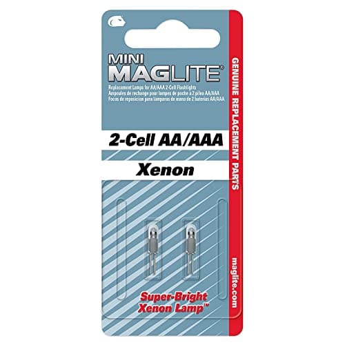 Image of Maglite Mini Bulb, AA/AAA, 2 Count (Pack of 1)