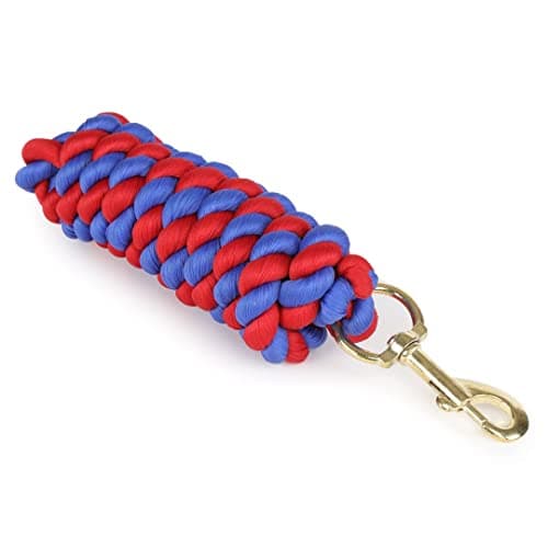 Image of Shires Economical Lead Rope - Royal/Red