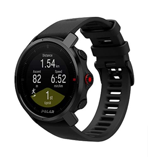 Image of New 2020 Polar Grit X Outdoor Multi Sport Watch With GPS And All Essential Training Features - BLACK - M/L