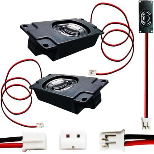 Image of CTRICALVER Micro Speaker, Portable Small Speakers 3 watt 8 ohm, Magnet Loudspeaker with JST-PH2.0 2Pin interface, Diy Speaker Suitable for a variety of small intelligent electronic products(2 pcs)