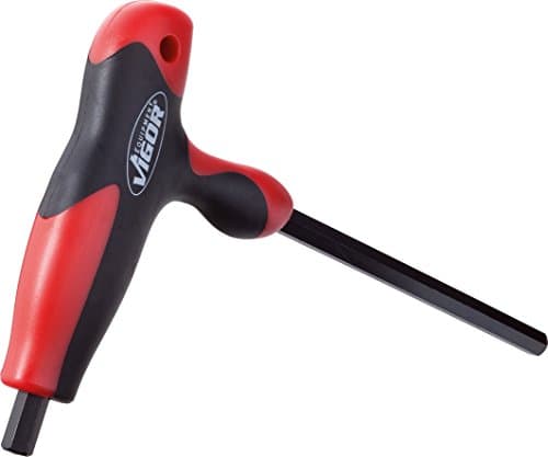 Image of Vigor V2506 Hexagon T-Handle Screwdriver 4 mm, Length 156 mm