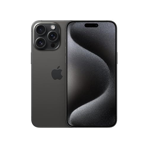 Image of Apple iPhone 15 Pro Max (512 GB) - Black Titanium (Renewed)