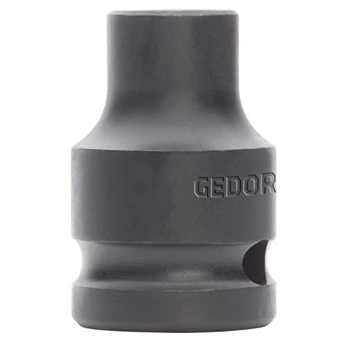 Image of GEDORE Red Impact Screwdriver Bit 1/2 Inch Hexagonal Short Spanner Width 12 mm