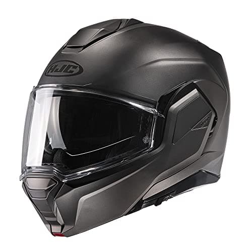 Image of HJC I100 Semi Flat Titanium ECE 22.06 P/J Dual Homologation Flip Front Helmet (M)