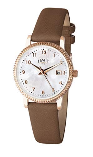 Image of Limit Dress Watch 60057, Rose Gold/Brown, Rose Gold/Brown