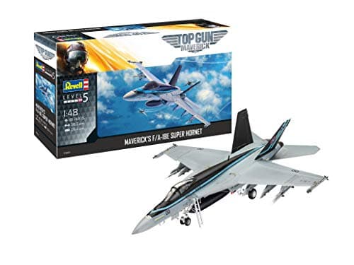 Image of Revell 03864 Maverick's F/A-18E Super Hornet Top Gun 1:48 Scale Unbuilt/Unpainted Plastic Model Kit