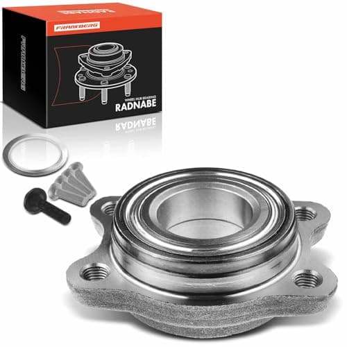 Image of Frankberg 1x Wheel Bearing Hub Wheel Hub Front Axle Rear Axle Compatible with P.a.s.s.a.t 3B3 Saloon 2003-2004 A4 8E2 B6 Saloon 2000-2004 A6 4B2 C5 Saloon 1997-2005 Replace# 4D0407625D